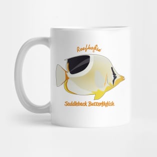 Saddleback Butterflyfish Mug